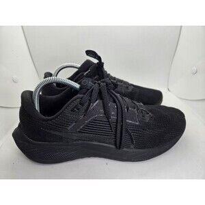 Nike Air Zoom Pegasus 40 Shoes Men's 8 Triple Black Running Athletic Sneakers